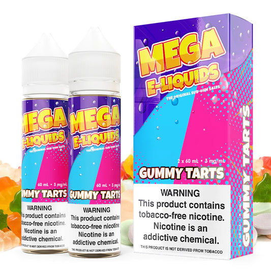 Mega Gummy Tarts 3mg y 6mg.