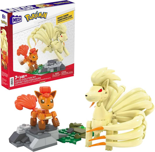 Mega Pokémon Vulpix Evolution Set.