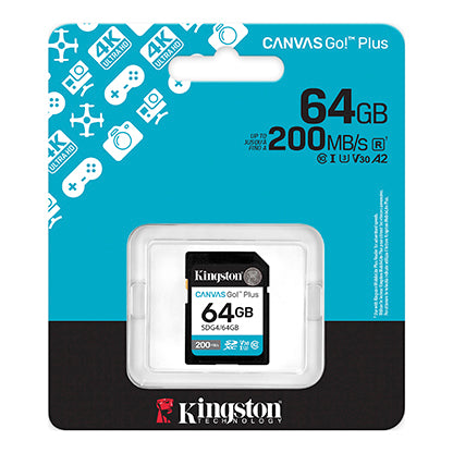 Memoria MicroSD 64 GB Kingston V30.