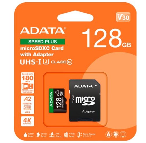 Memoria Micro SD Adata 128GB Clase 10.