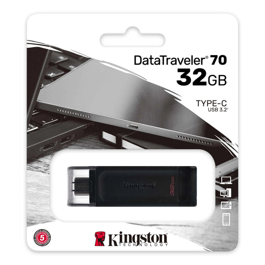 Memoria USB-C Kingston 32GB.
