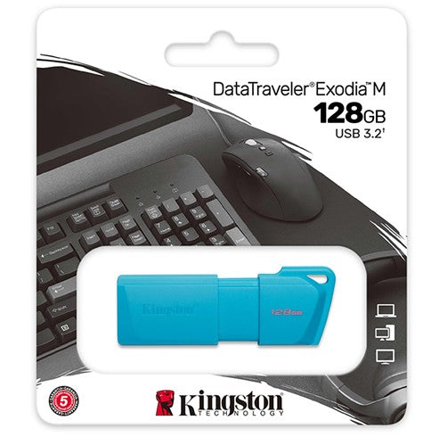 Memoria USB Kingston 128GB.