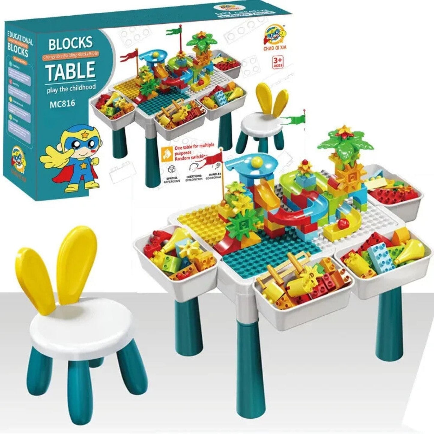 Mesa de Bloques Chao Qi Xia.