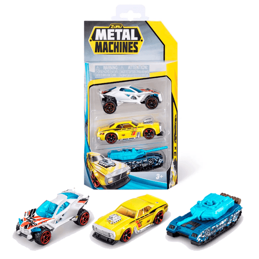 Metal Machines Dragsta, Charge, Roll Out 3 Pack.