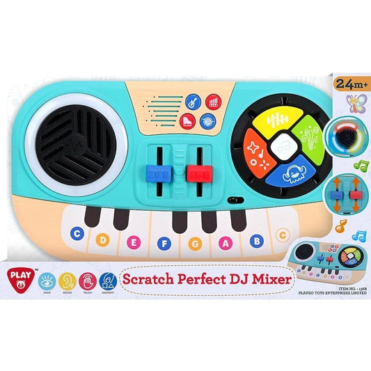 Mezclador de DJ Perfect Scratch para Bebé Play.