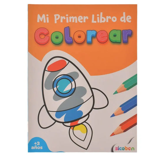 Mi Primer Libro para Colorear Sicoben.