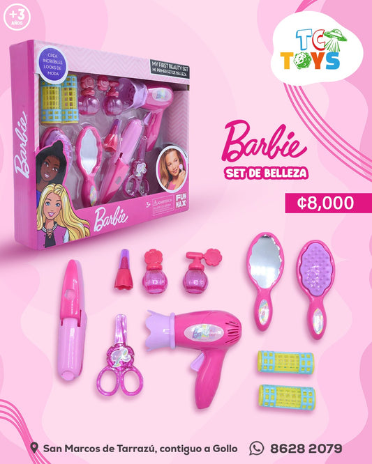 Mi Primer Set de Belleza Barbie Mattel.