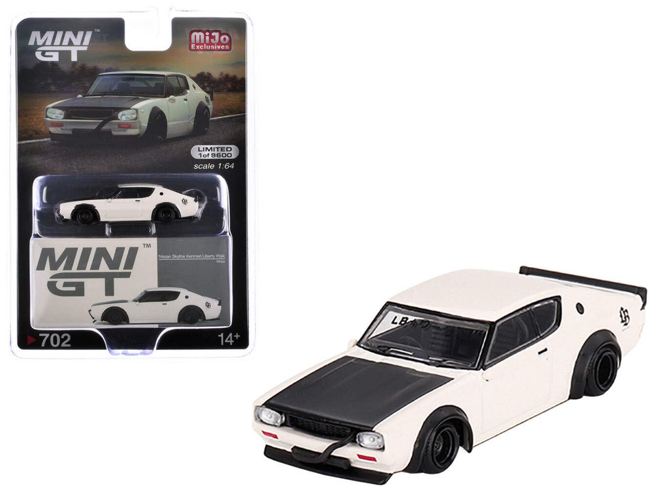 Mini GT Nissan Skyline Kenmeri Liberty Walk.