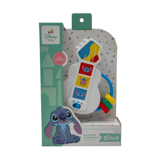 Mini Guitarra con Música Disney Stitch Carnival Toys.