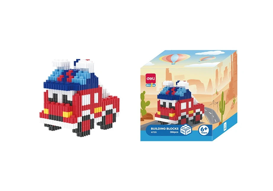 Mini Lego Camión de Bomberos Magic Block.