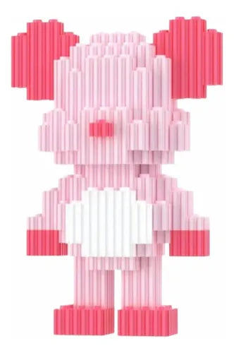 Mini Lego Oso Rosado Magic Block.