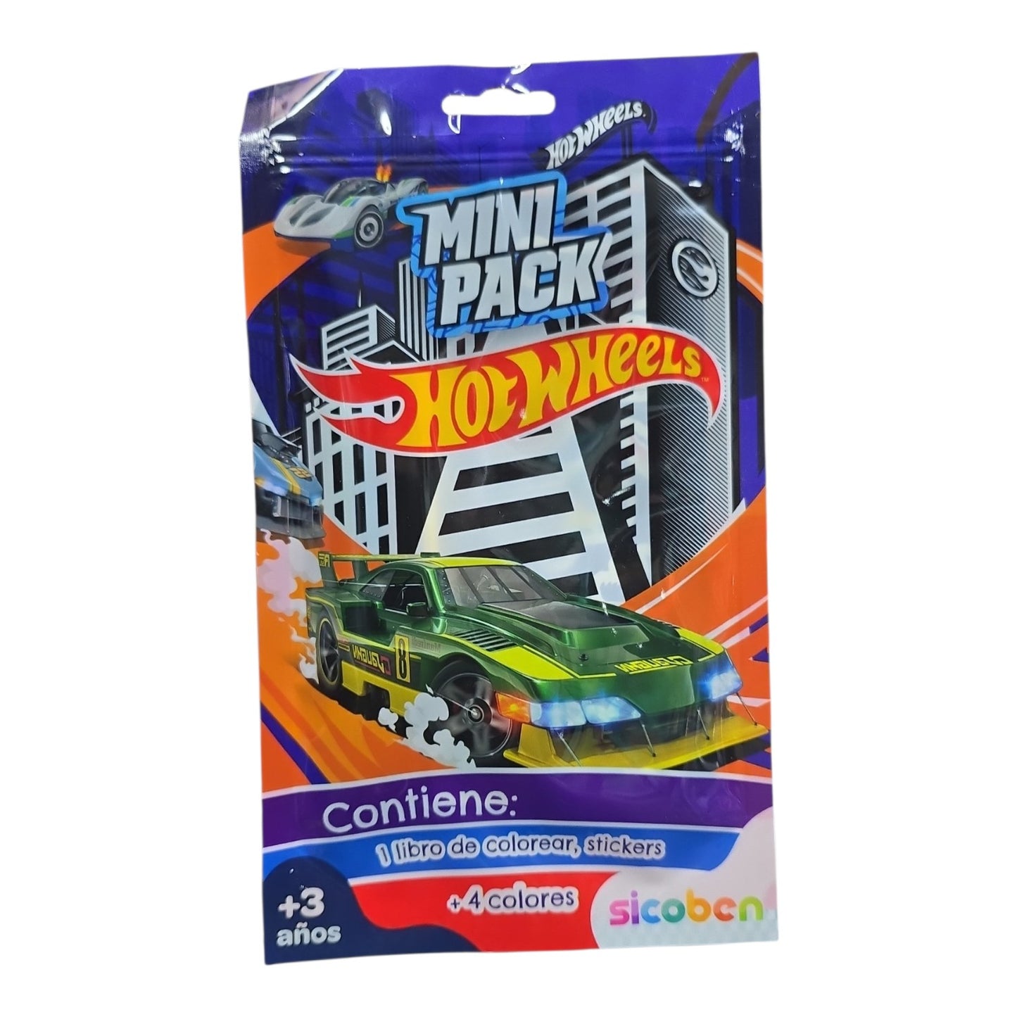 Mini Pack Hot Wheels Sicoben.