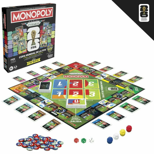 Monopoly Panini Prizm Copa Mundial de la Fifa.