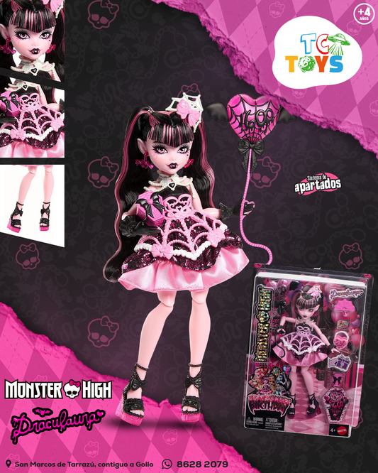 Muñeca Monster High Draculaura Dulces 1600.