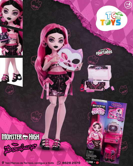 Muñeca Monster High Draculaura Self-Scare Secrets!.