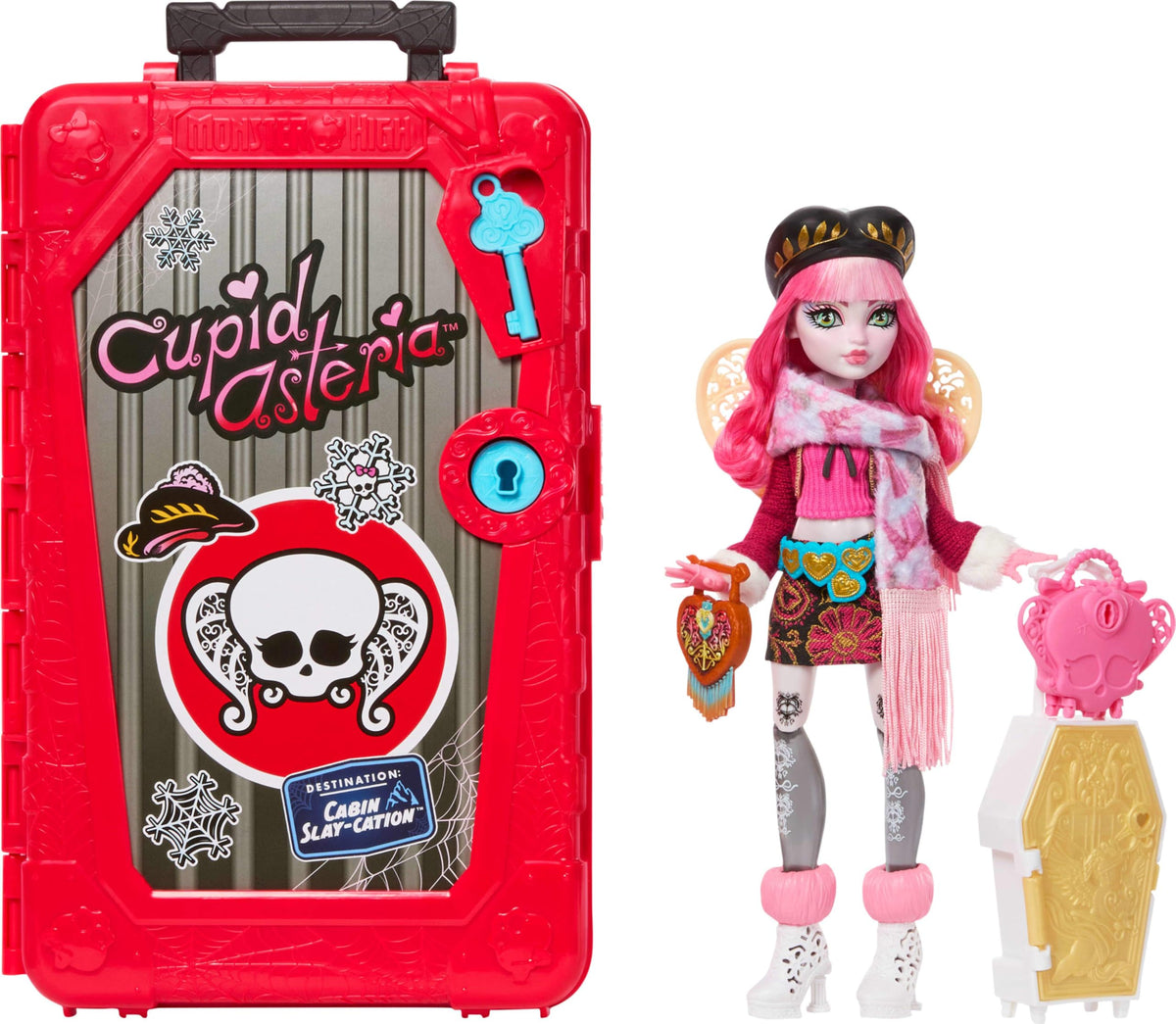 Monster High Secretos de Calavera Cupid Asteria.
