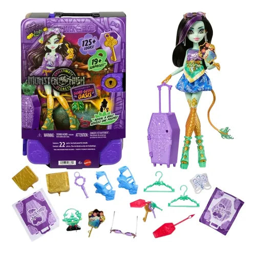 Monster High Secretos de Calavera Jirafire Long.