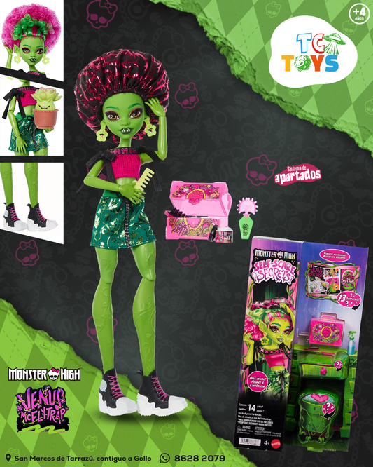 Muñeca Monster High Venus McFlytrap Self-Scare Secrets!.