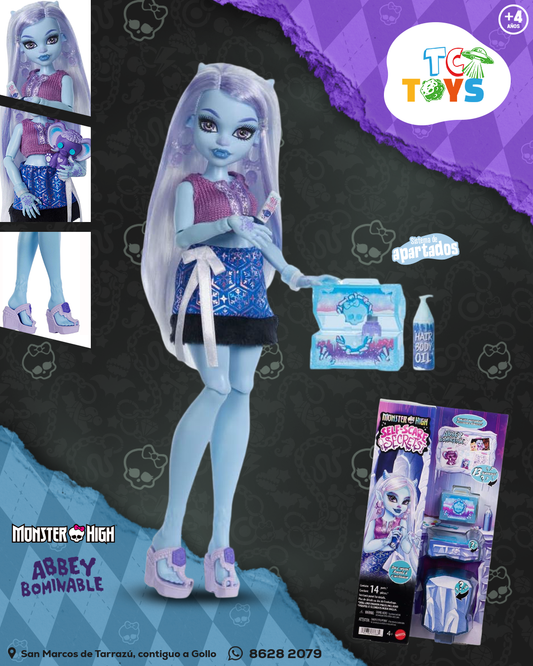 Muñeca Monster High Abbey Bominable Self-Scare Secrets!.