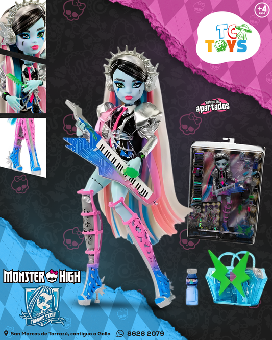 Muñeca Monster High Amped Up Frankie Stein.