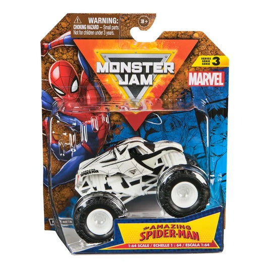 Monster Jam Marvel The Amazing Spider-Man.