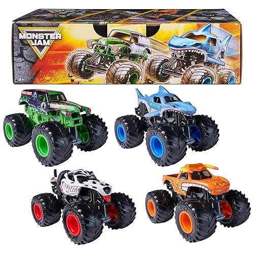 Monster Jam Pack de 4.