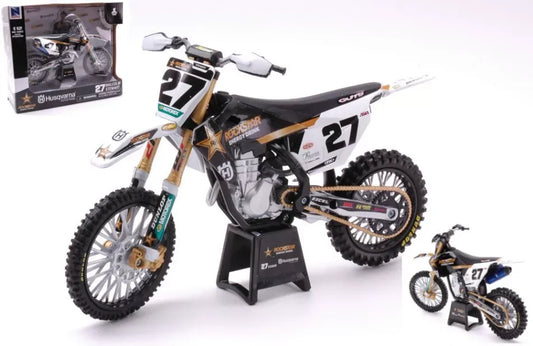 Moto NewRay Husqvarna Rockstar 27 Malcolm Stewart.