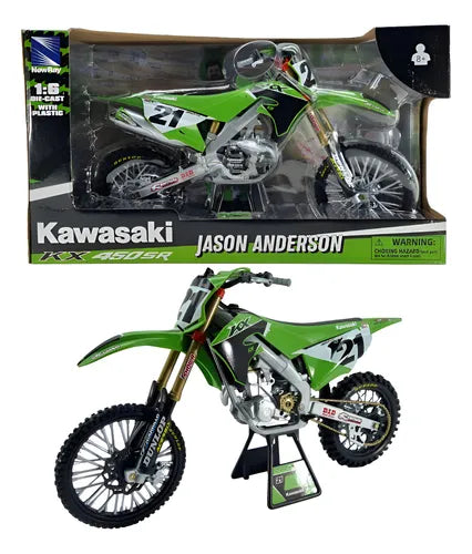 Moto NewRay Kawasaki KX 450SR Jason-Anderson.