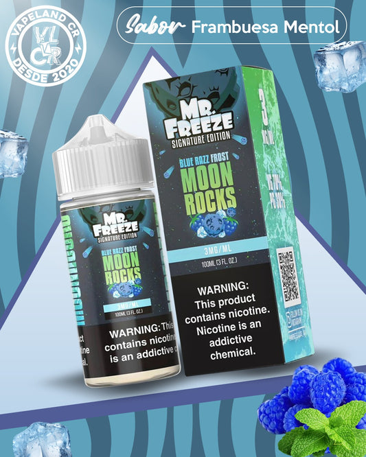 Mr.Freeze Blue Razz Frost Moon Rocks 3mg.