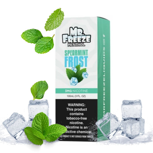 Mr.Freeze Spearmint Frost 3mg y 6mg.