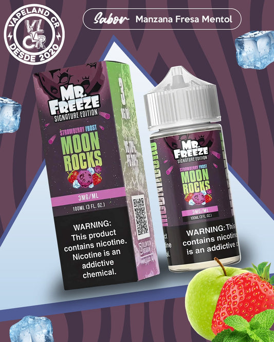 Mr.Freeze Strawberry Frost Moon Rocks 3mg y 6mg.