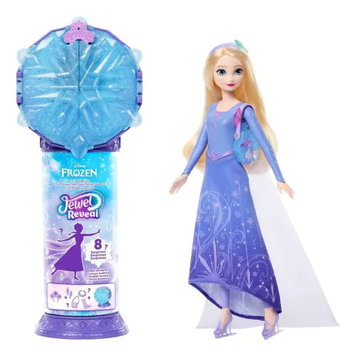 Muñeca Disney Frozen Princesa Elsa Jewel Reveal.