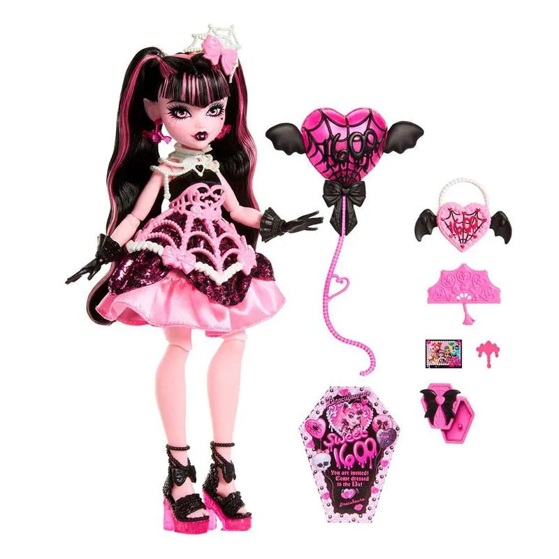 Muñeca Monster High Draculaura Dulces 1600.