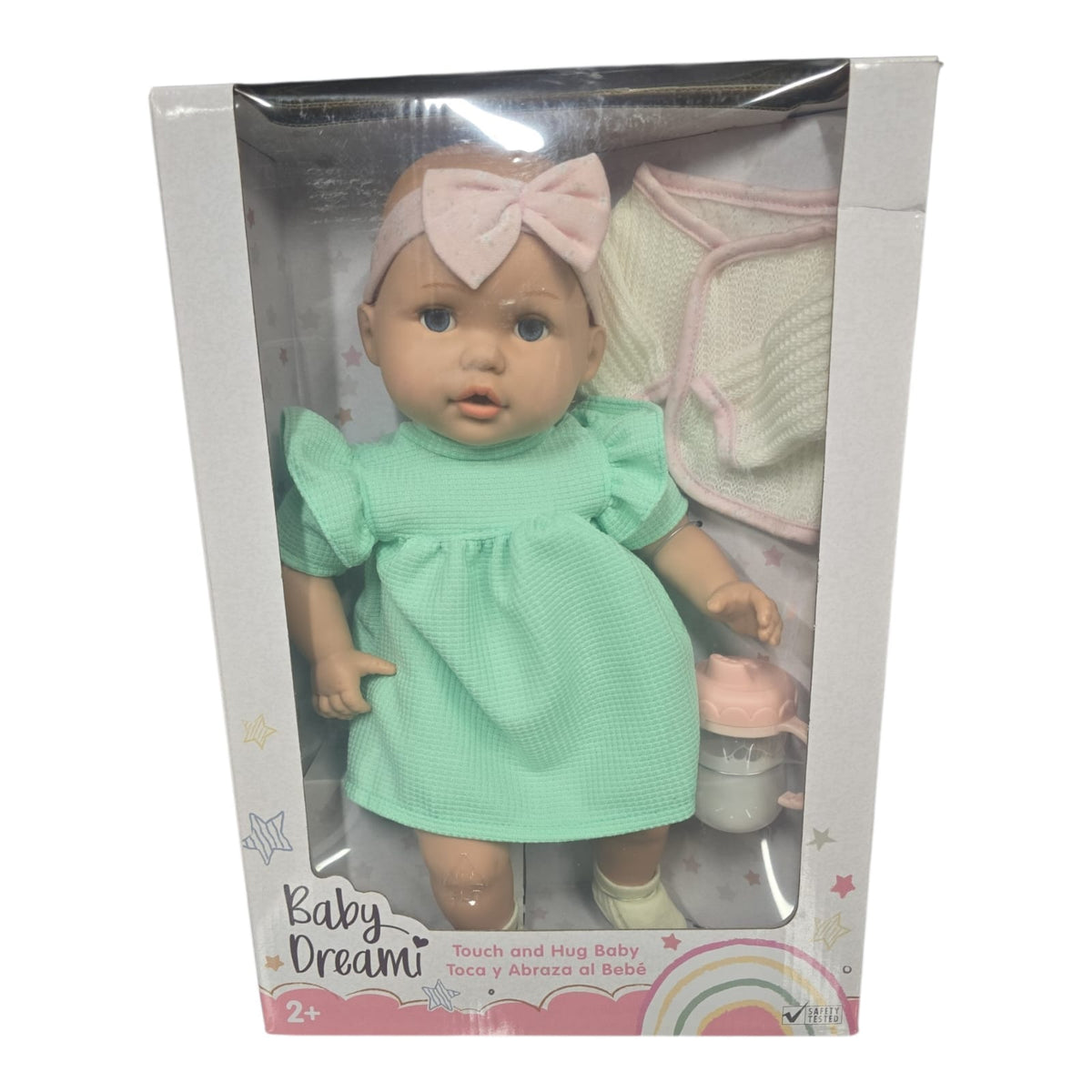 Muñeco Bebé Toca y Abraza al Bebé Baby Dreami.
