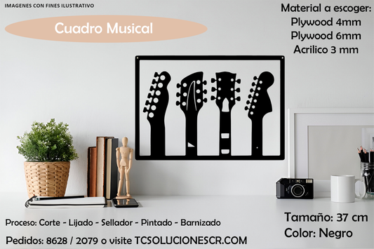 Cuadro Musical 2 Guitarra