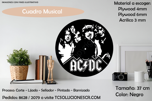 Cuadro Musical ACDC