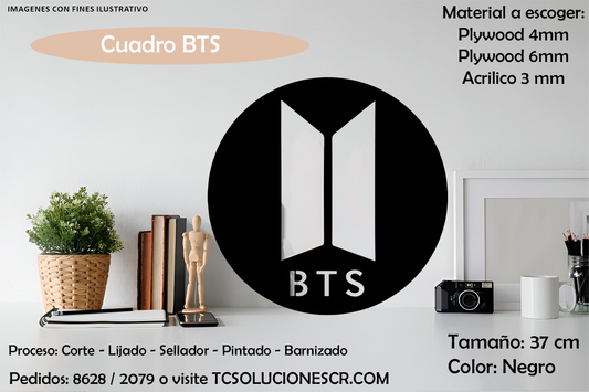 Cuadro Musical BTS