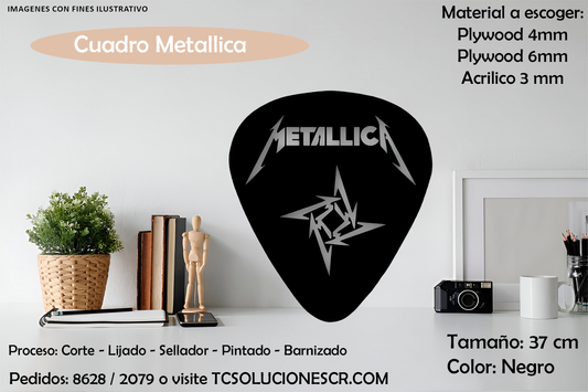 Cuadro Musical Metallica