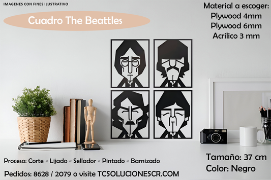 Cuadro Musical The Beatles 2