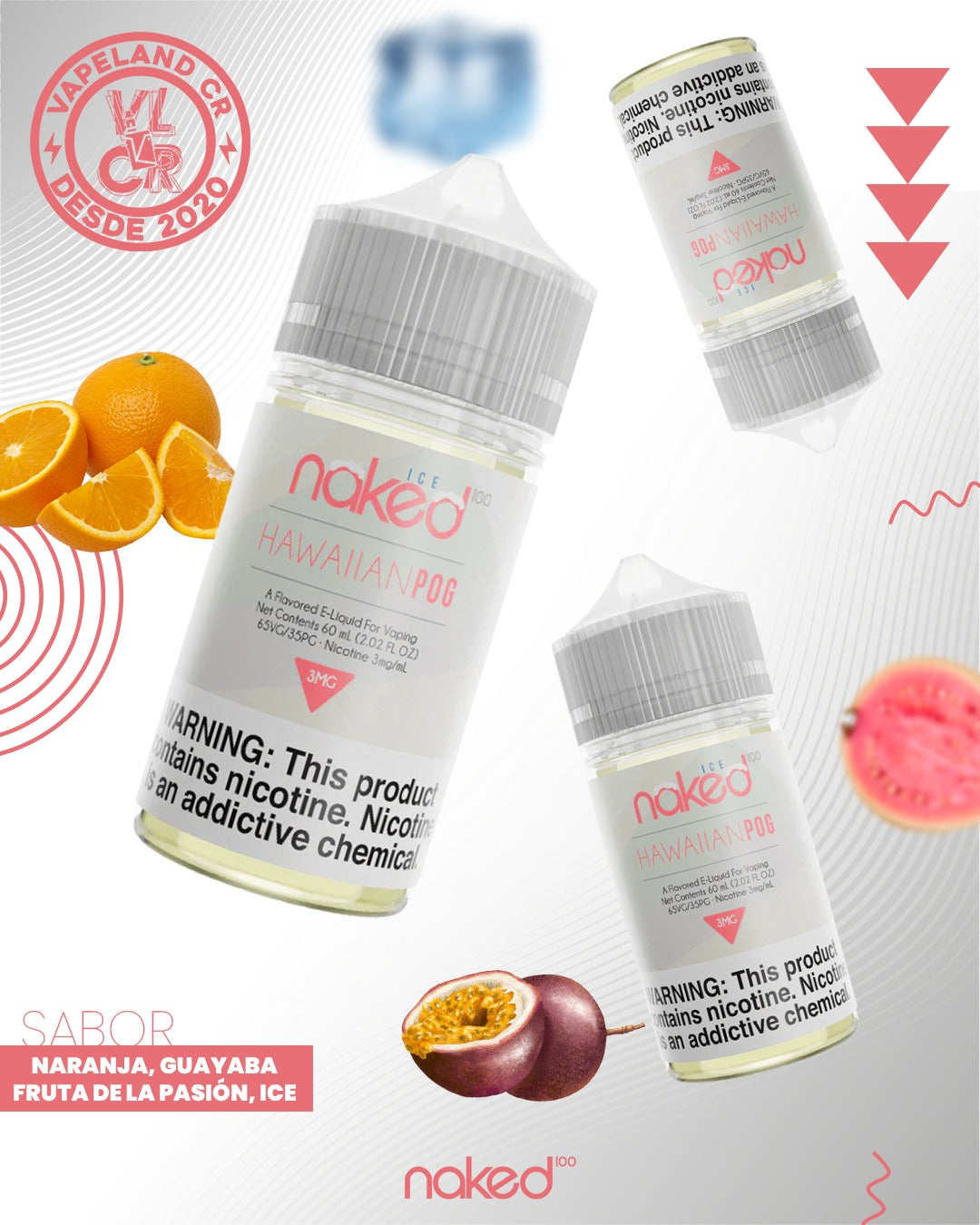 Naked 100 HawaiianPog 6mg.