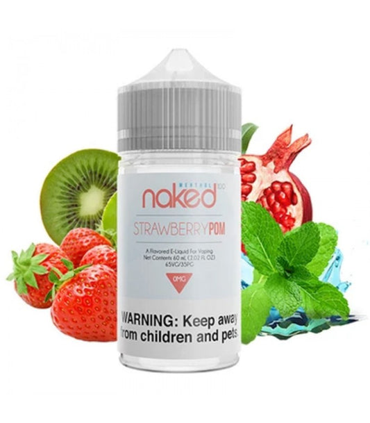 Naked 100 Menthol StrawberryPom 3mg y 6mg.