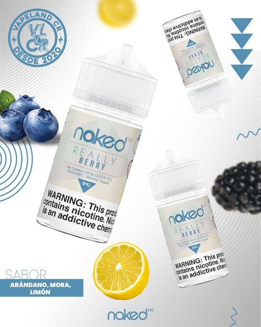 Naked 100 ReallyBerry 3mg y 6mg.