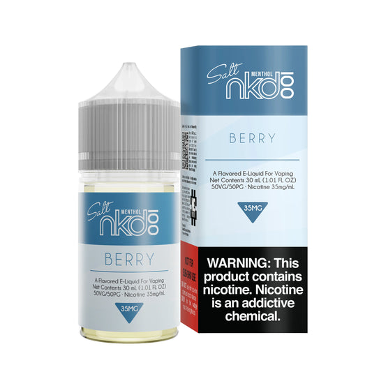 Naked Menthol Salt Berry 35mg.