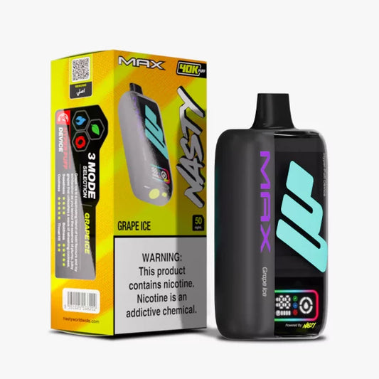 Nasty Max Arctic Mint 40000 puffs.
