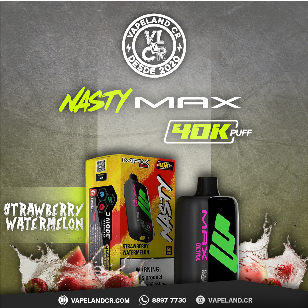 Nasty Max Strawberry Watermelon 40000 puffs.