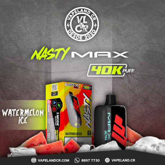 Nasty Max Watermelon Ice 40000 puffs.