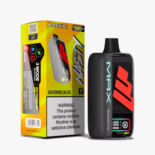 Nasty Max Watermelon Ice 40000 puffs.