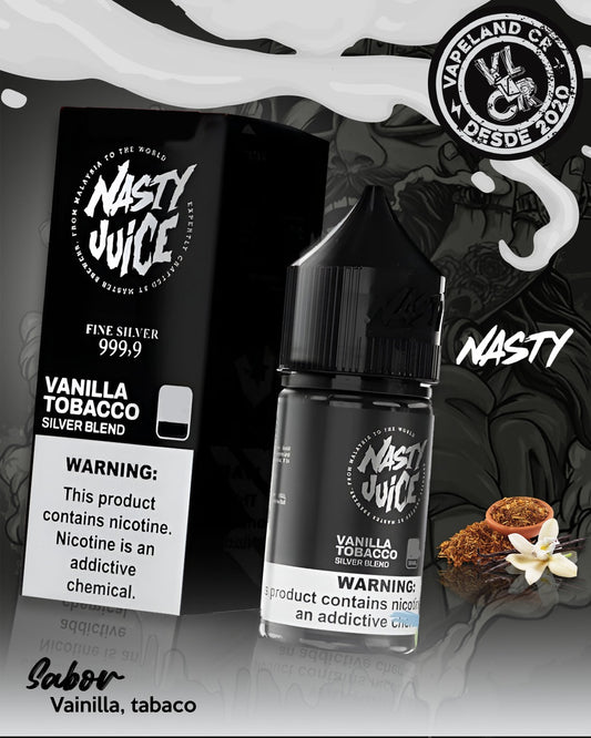 Nasty Vanilla Tobacco Silver Blend 3mg.