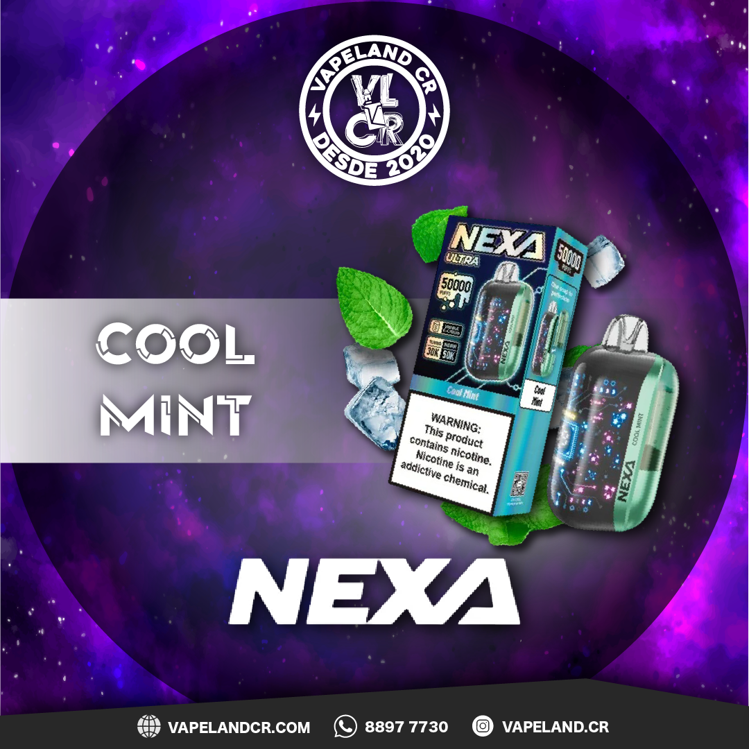 Nexa Ultra Cool Mint 50000 puffs.
