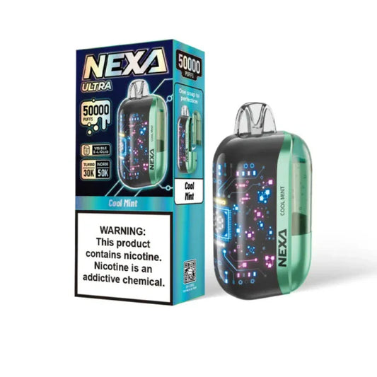Nexa Ultra Cool Mint 50000 puffs.